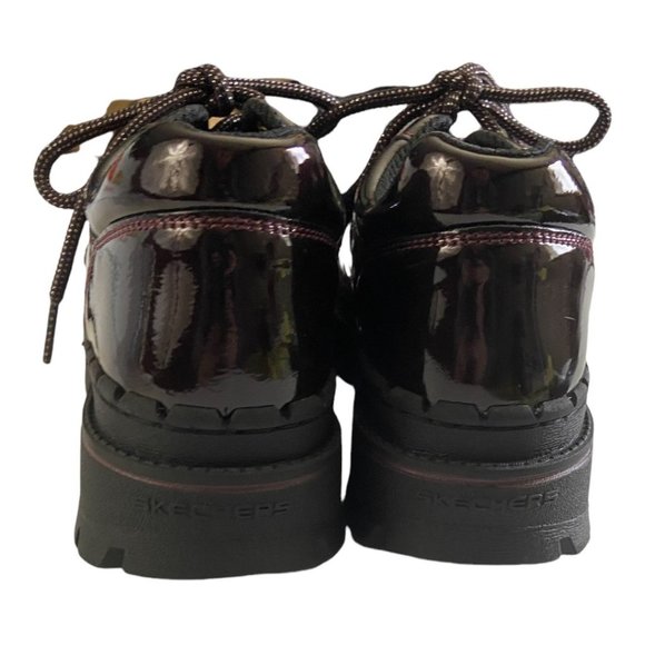 Skechers Jammers Cool Block Oxford Platforms Size 7 - Picture 4 of 6